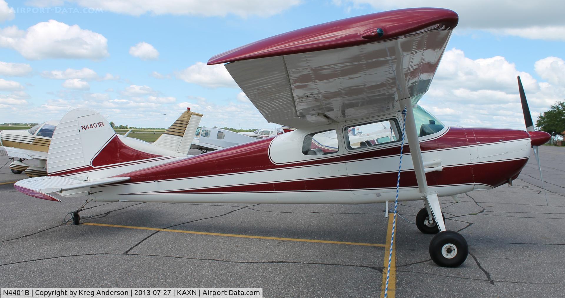 N4401B, 1955 Cessna 170B C/N 26745, Cessna 170B on the line.