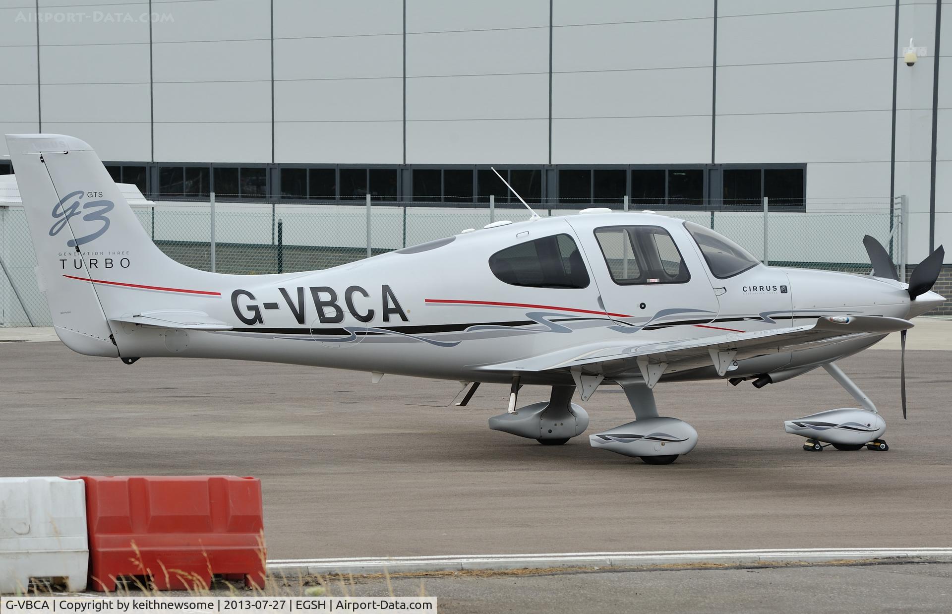 G-VBCA, 2007 Cirrus SR22 G3 Turbo C/N 2656, Nice visitor.