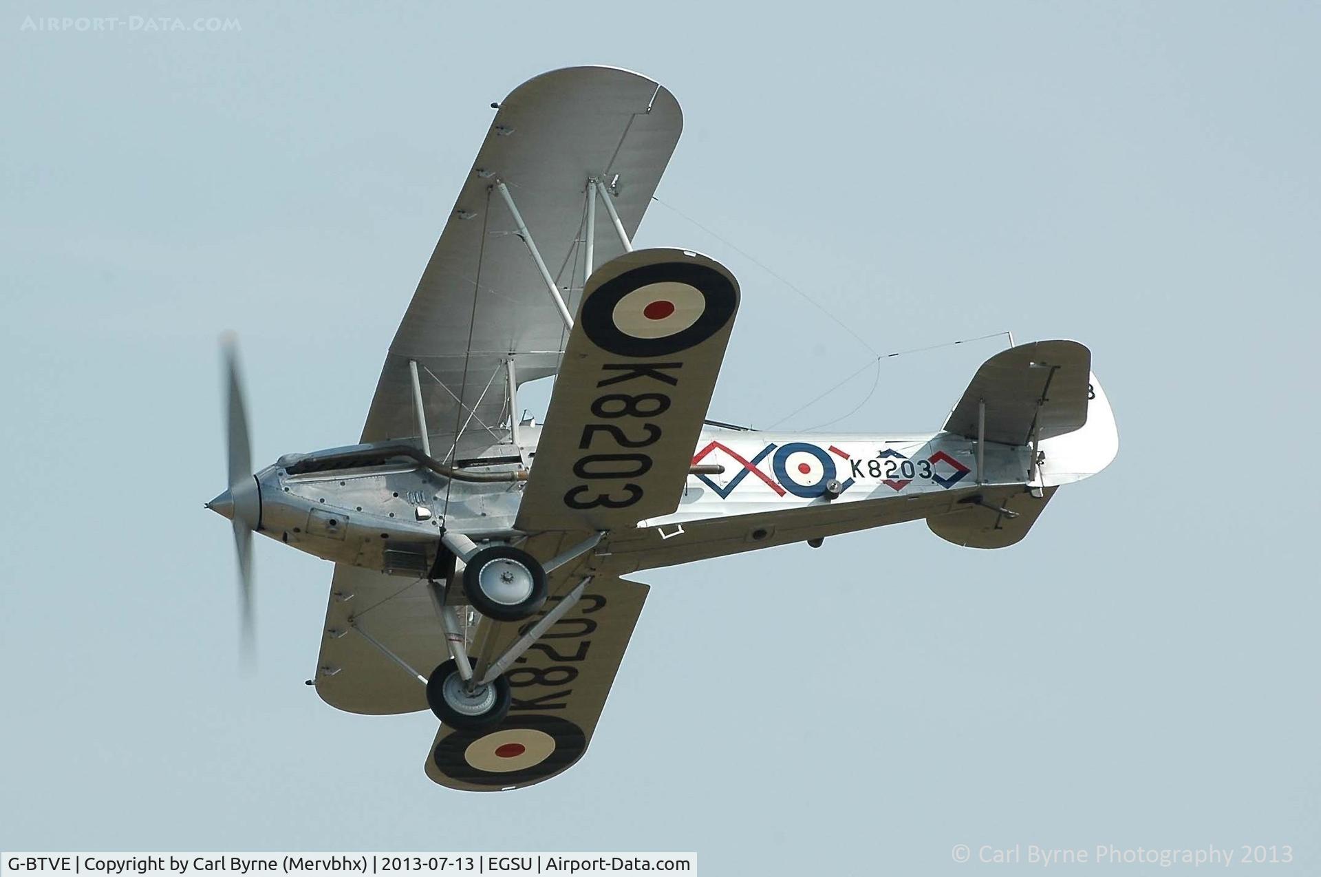 G-BTVE, 1937 Hawker Demon 1 C/N K8203, Flying as part of the 