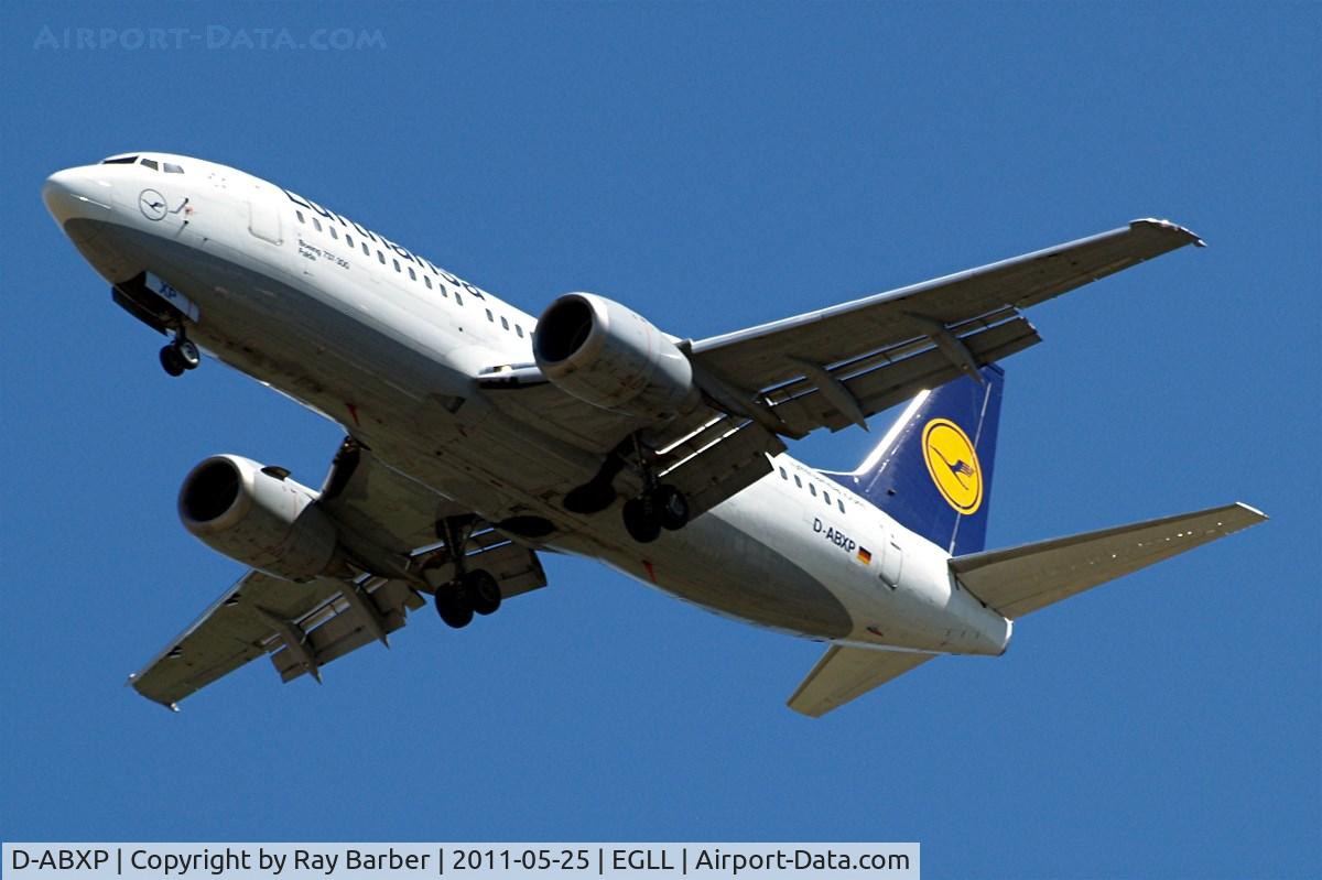 D-ABXP, 1988 Boeing 737-330 C/N 23874, Boeing 737-330 [23874] (Lufthansa) Home~G 25/05/2011. On approach 27R.