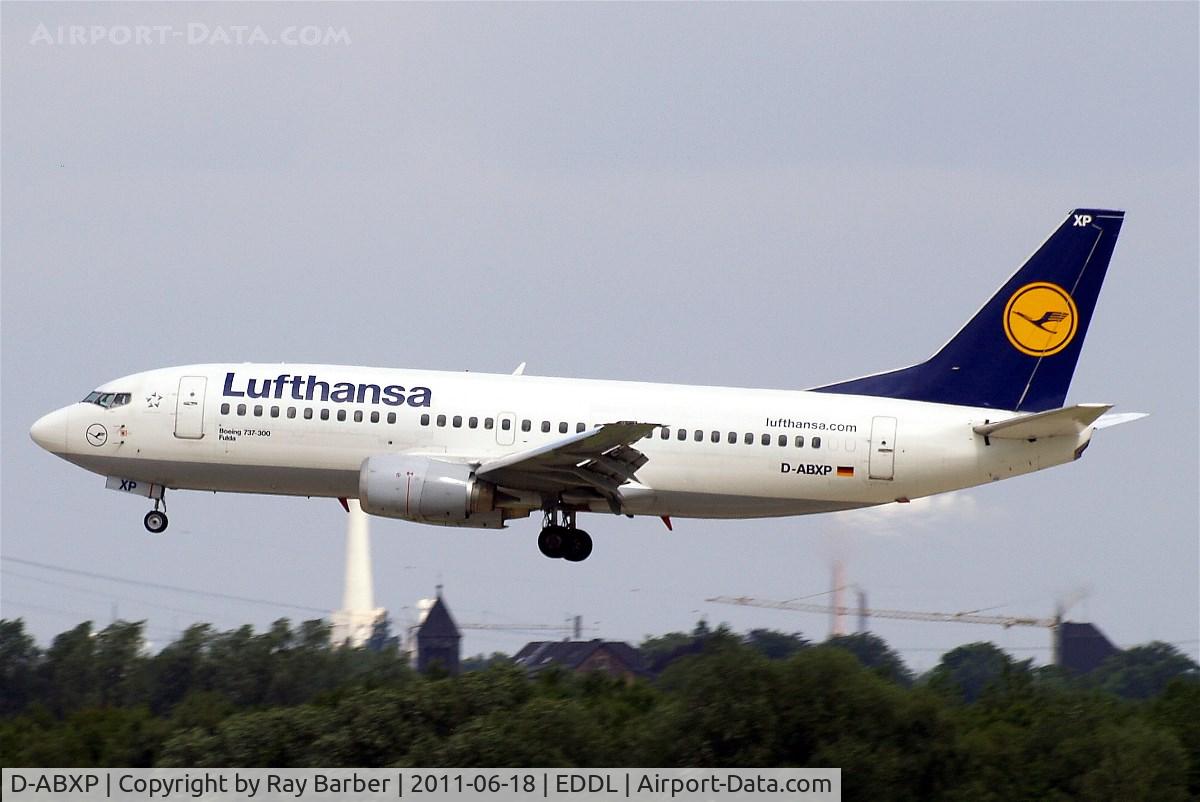 D-ABXP, 1988 Boeing 737-330 C/N 23874, Boeing 737-330 [23874] (Lufthansa) Dusseldorf~D 18/06/2011
