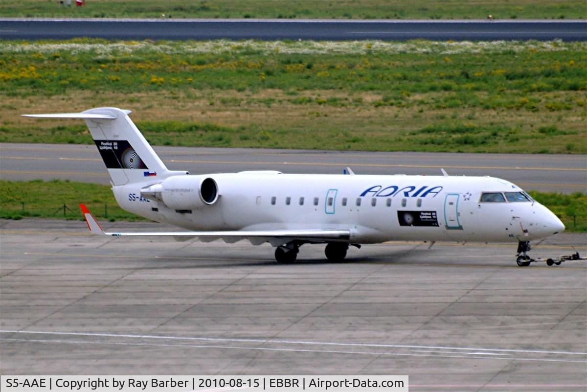 S5-AAE, 1998 Canadair CRJ-200LR (CL-600-2B19) C/N 7170, Canadair CRJ-200LR [7170] (Adria Airways) Brussels~OO 15/08/2010