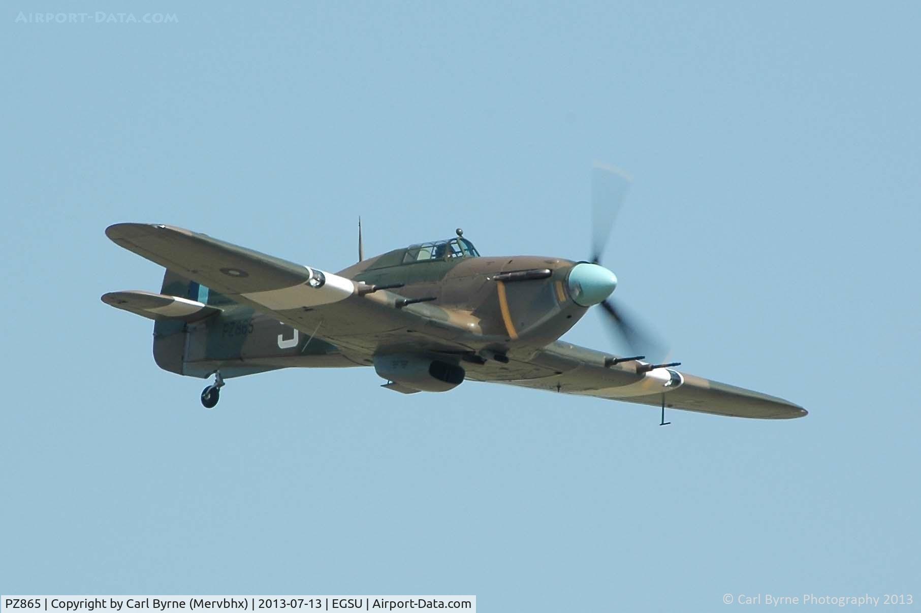 PZ865, 1944 Hawker Hurricane IIC C/N PZ865, Flying as part of the 