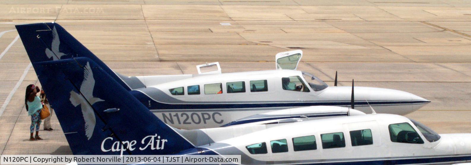 N120PC, 1979 Cessna 402C C/N 402C0079, San Juan, Puerto Rico  by permission of Robert Norville