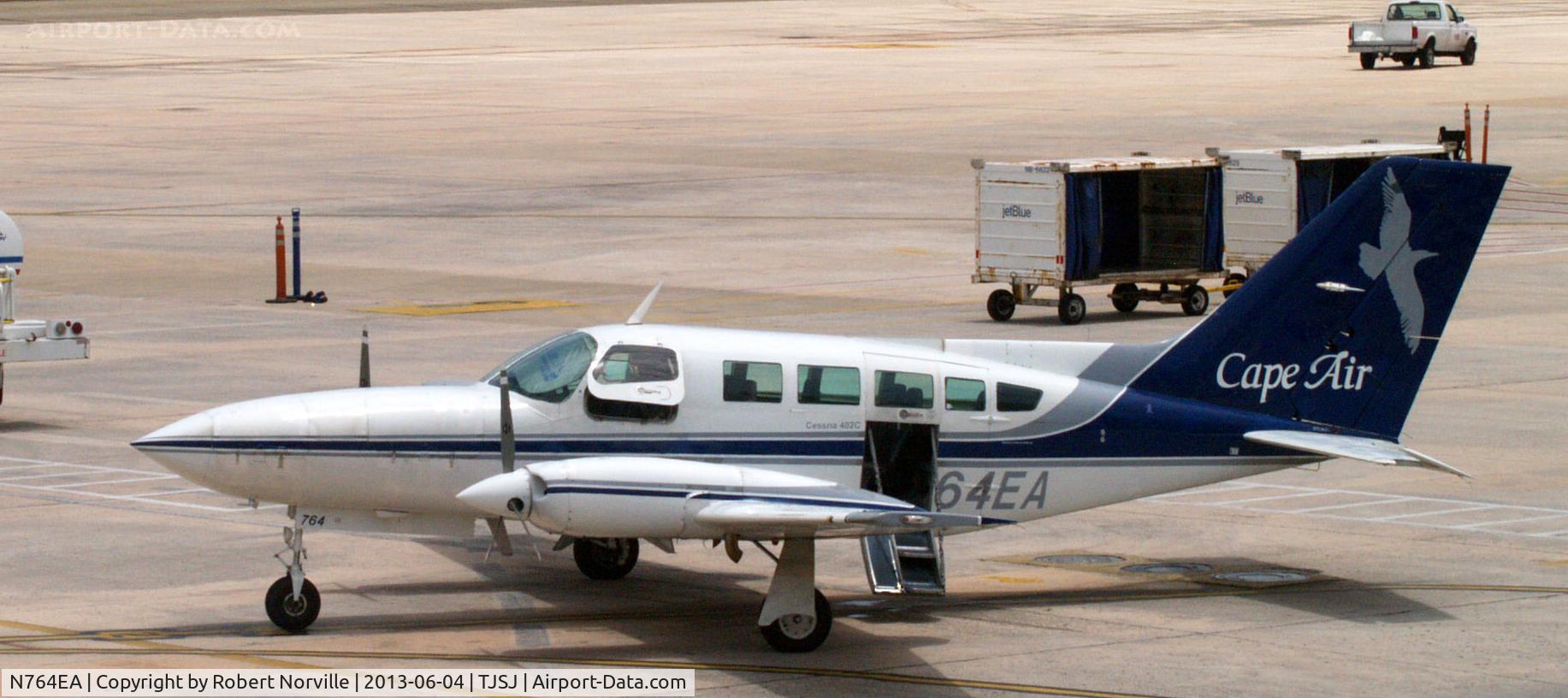 N764EA, 1979 Cessna 402C C/N 402C0237, San Juan, Puerto Rico  by permission of Robert Norville