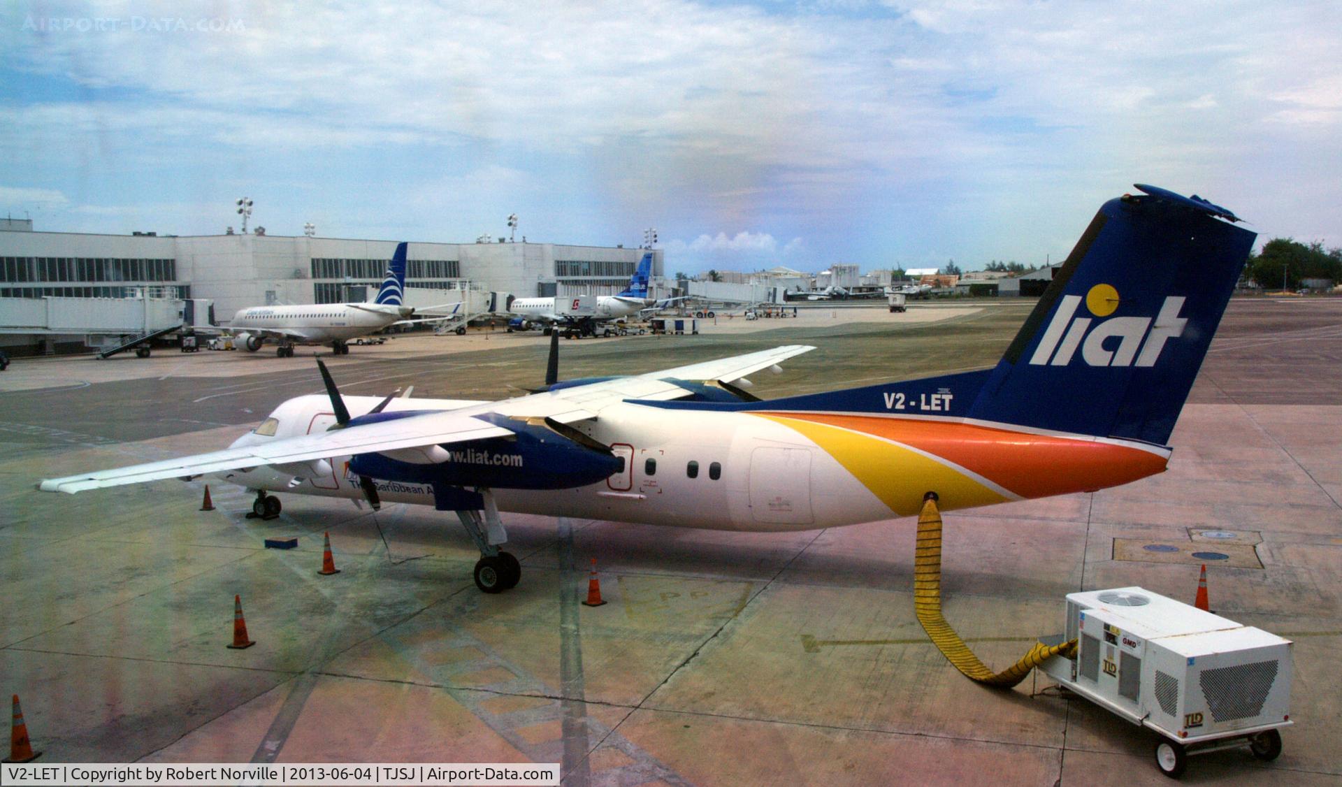 V2-LET, 1995 De Havilland Canada DHC-8-311B Dash 8 C/N 416, San Juan, PR  by permission of Robert Norville