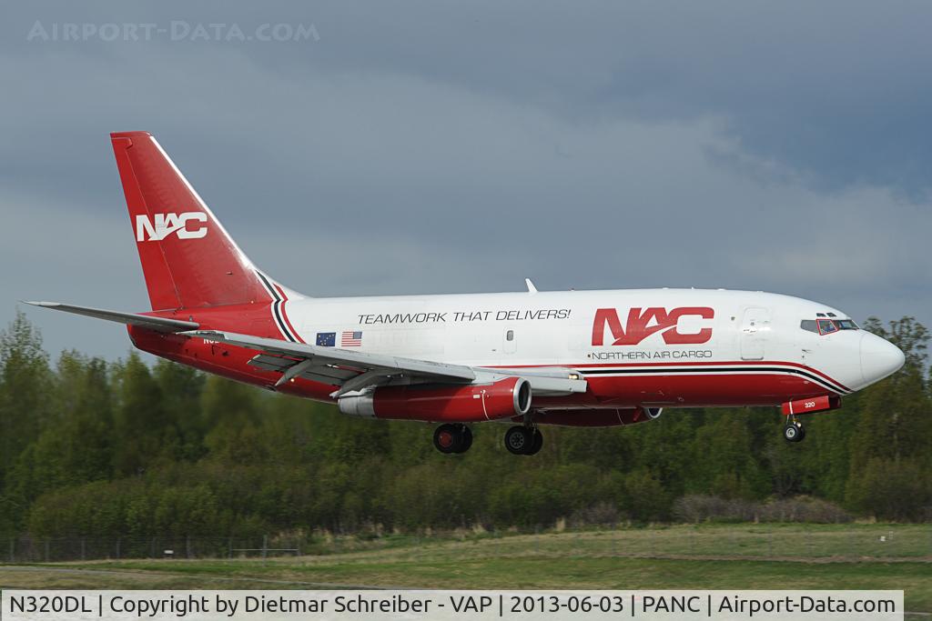 N320DL, 1984 Boeing 737-232 C/N 23092, Northern Air Cargo Boeing 737-200