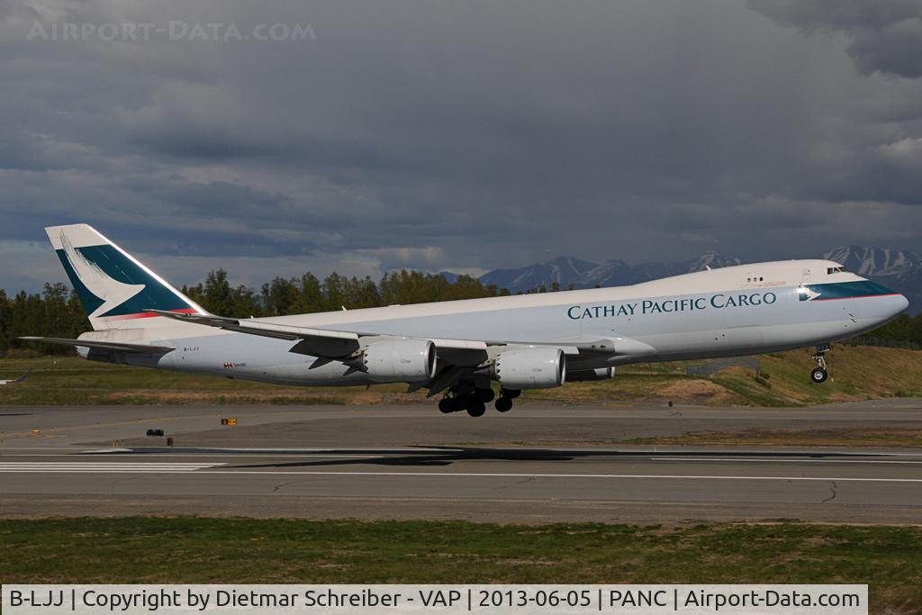 B-LJJ, 2012 Boeing 747-867F/SCD C/N 39246, Cathay Pacific Boeing 747-8