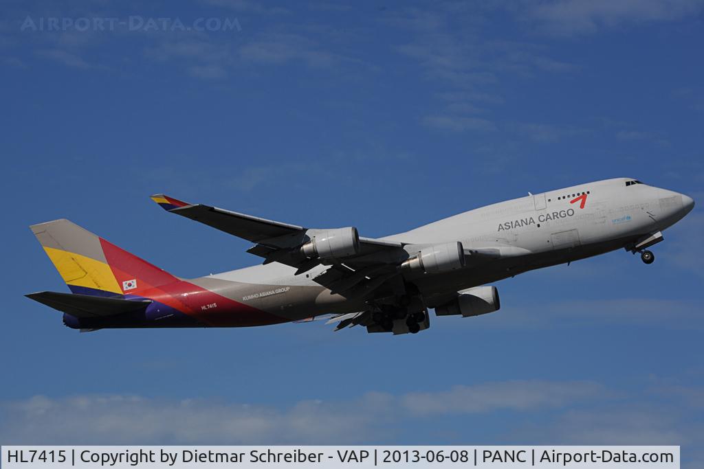 HL7415, 1993 Boeing 747-48EM(BDSF) C/N 25777, Asiana Boeing 747-400