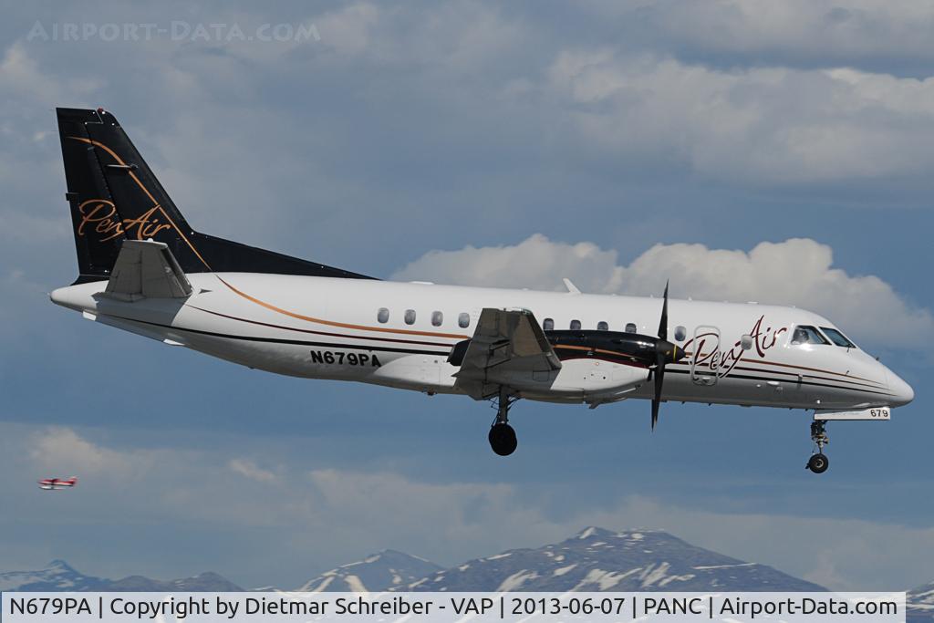 N679PA, 1993 Saab 340B C/N 340B-345, Pen Air Saab 340