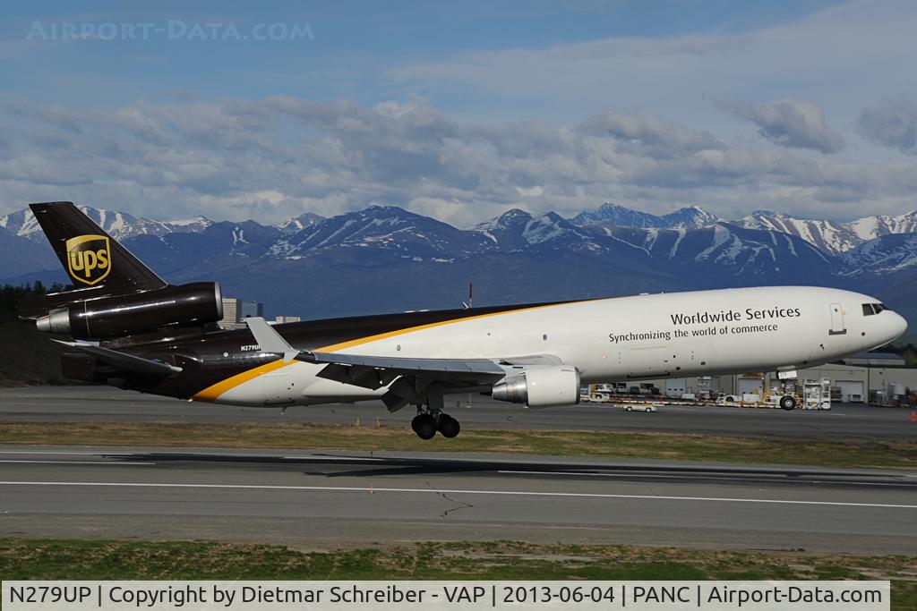 N279UP, 1994 McDonnell Douglas MD-11 C/N 48573, UPS MD11