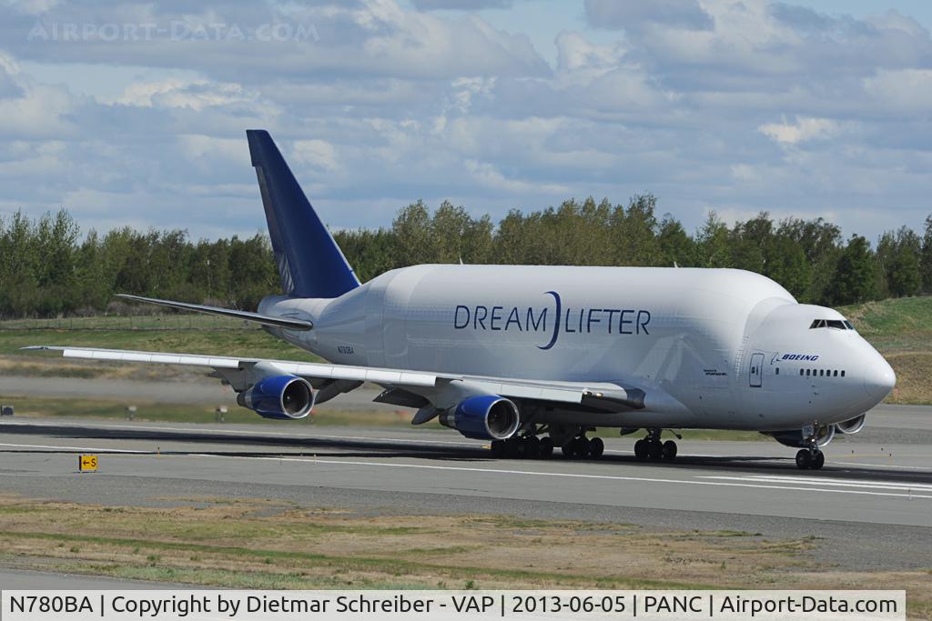 N780BA, 1990 Boeing 747-409(LCF) Dreamlifter C/N 24310, Atlas Air Boeing 747-400 Dreamlifter
