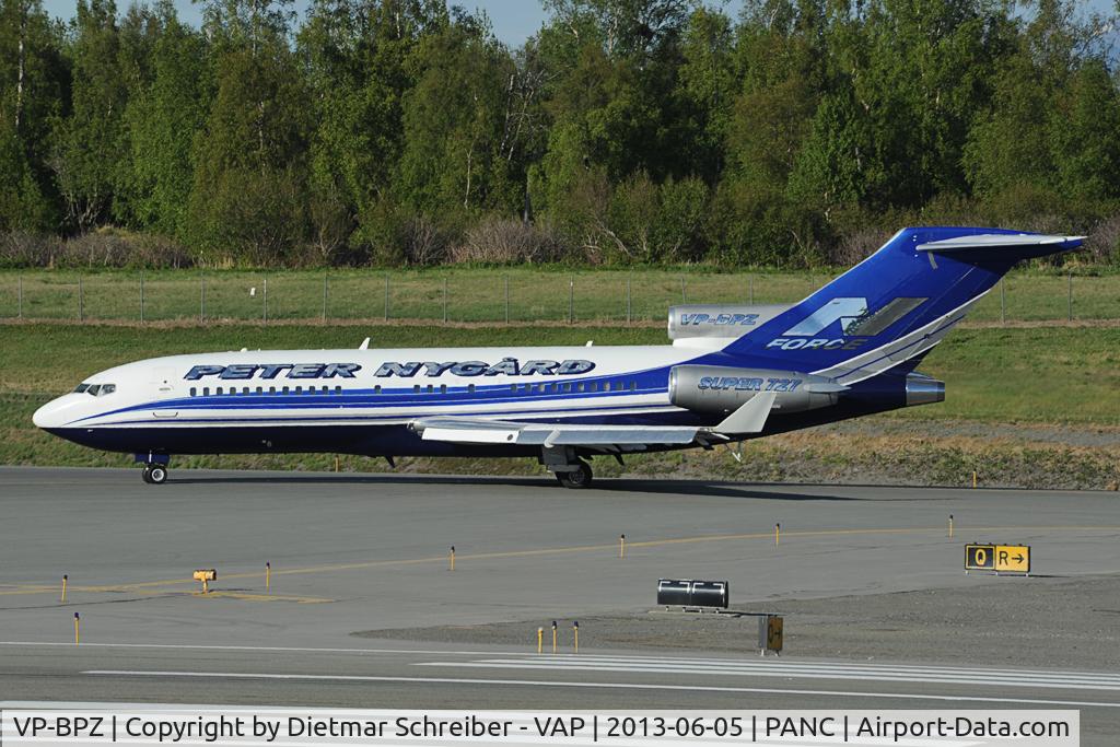 VP-BPZ, 1970 Boeing 727-17(RE) Super 27 C/N 20327, Boeing 727-100