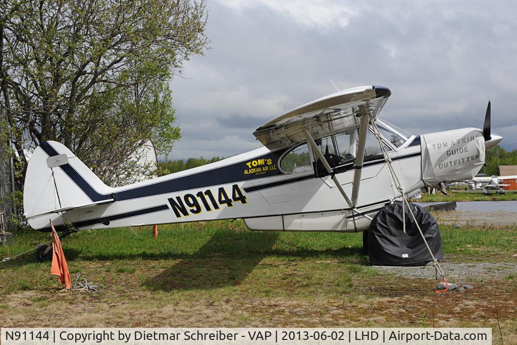 N91144, 1981 Piper PA-18-150 Super Cub C/N 18-8109075, Piper 18