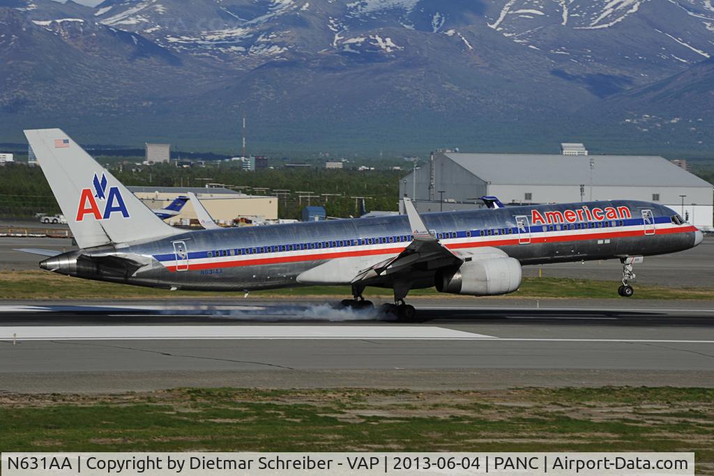 N631AA, 1990 Boeing 757-223 C/N 24589, American Airlines Boeing 757-200