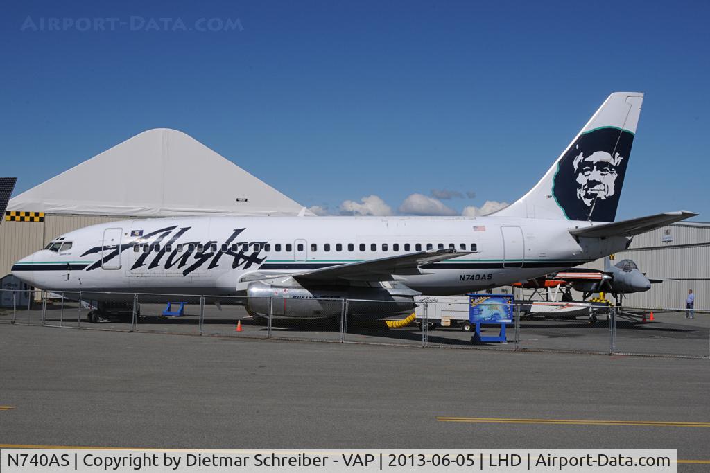 N740AS, 1981 Boeing 737-290C C/N 22578, Alaska Airlines Boeing 737-200