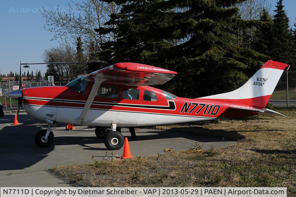 N7711D, 1976 Cessna U206F Stationair C/N U20603170, Kenai Aviation Cessna 206