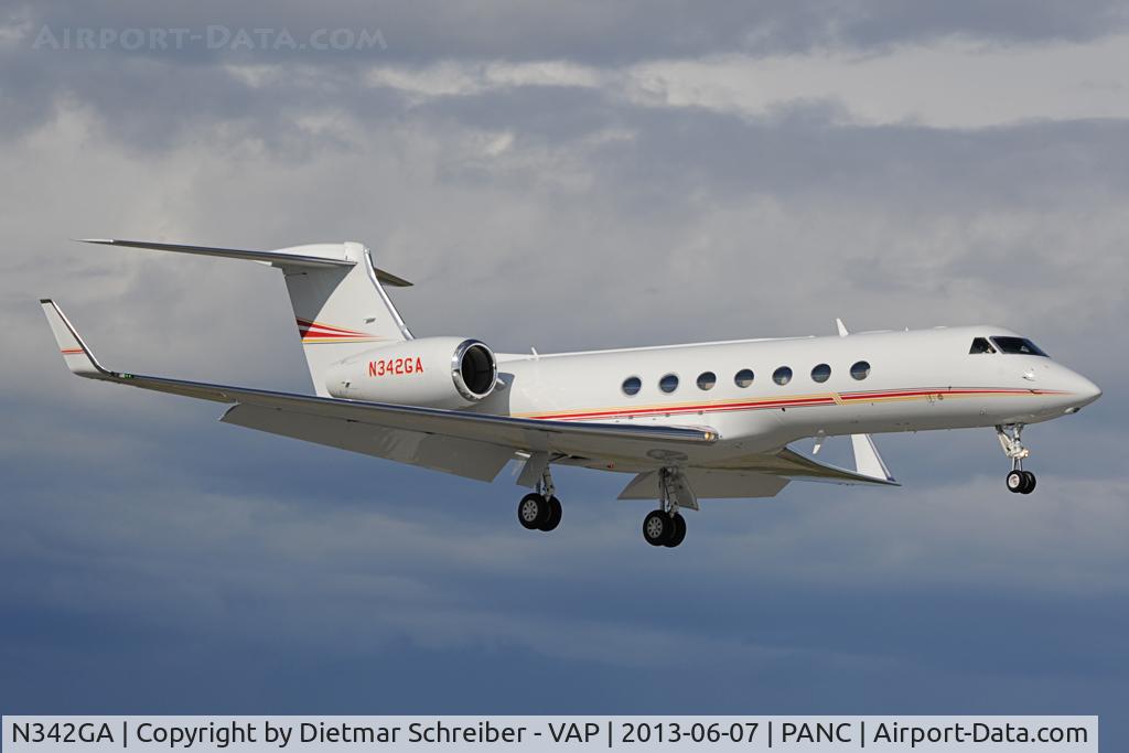 N342GA, Gulfstream Aerospace GV-SP (G550) C/N 5402, Gulfstream 550