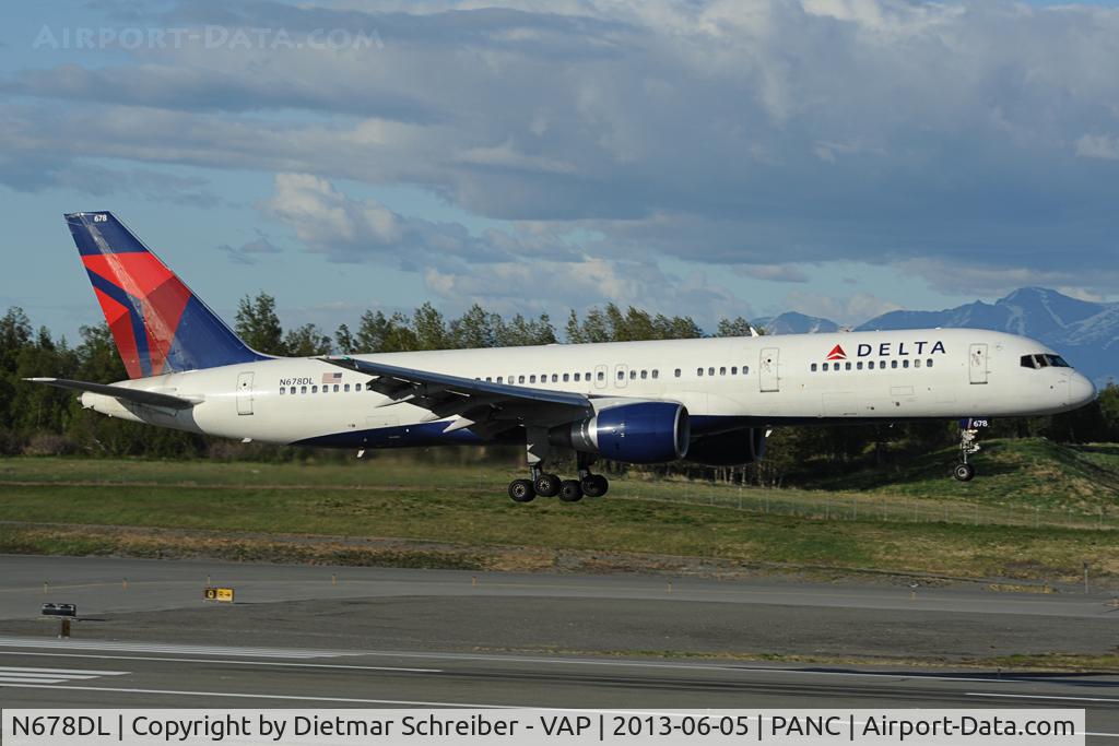N678DL, 1998 Boeing 757-232 C/N 25983, Delta Airlines Boeing 757-200