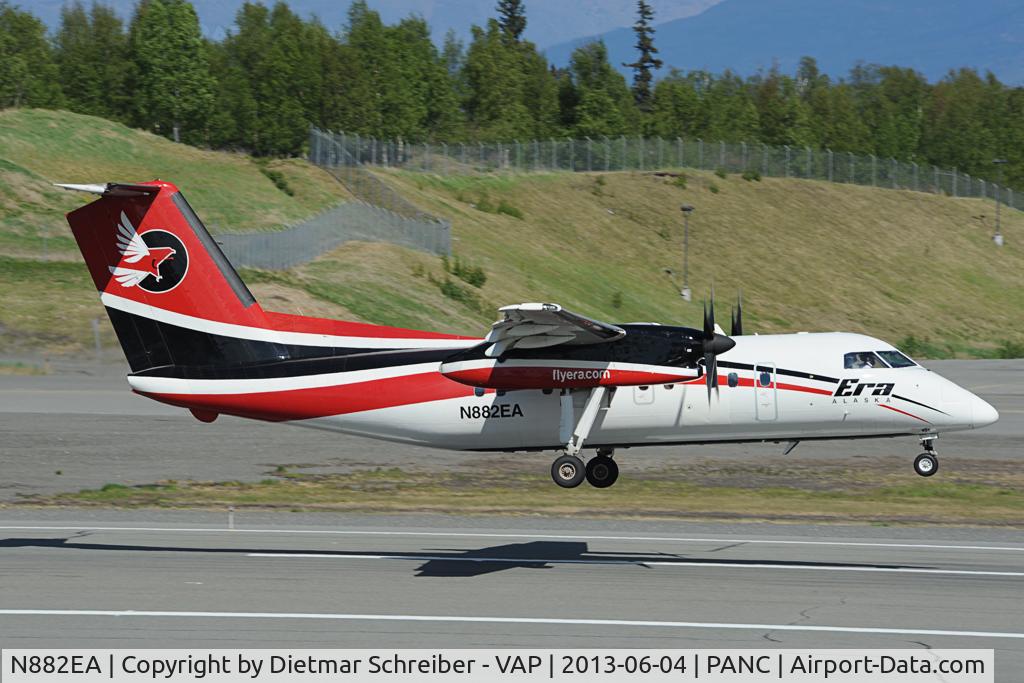 N882EA, 1988 De Havilland Canada DHC-8-103 Dash 8 C/N 098, Era Alaska dash 8-100