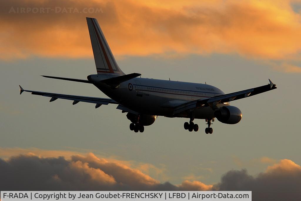 F-RADA, 1987 Airbus A310-304 C/N 421, COTAM landing 23