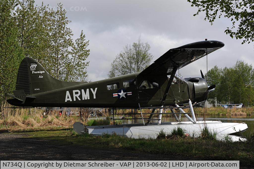 N734Q, 1958 De Havilland Canada DHC-2 MK. I(L20A) C/N 1395, Ptarmigan Air Dash 2 Beaver