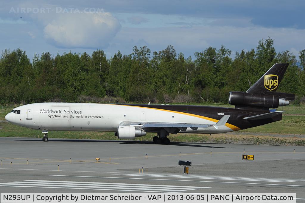 N295UP, 1992 McDonnell Douglas MD-11 C/N 48475, UPS MD11