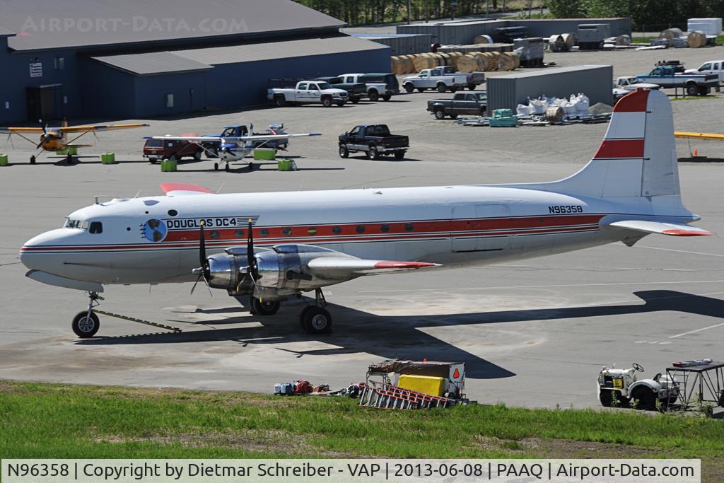 N96358, 1944 Douglas C-54E C/N 27284, Alaska Air Fuel DC4