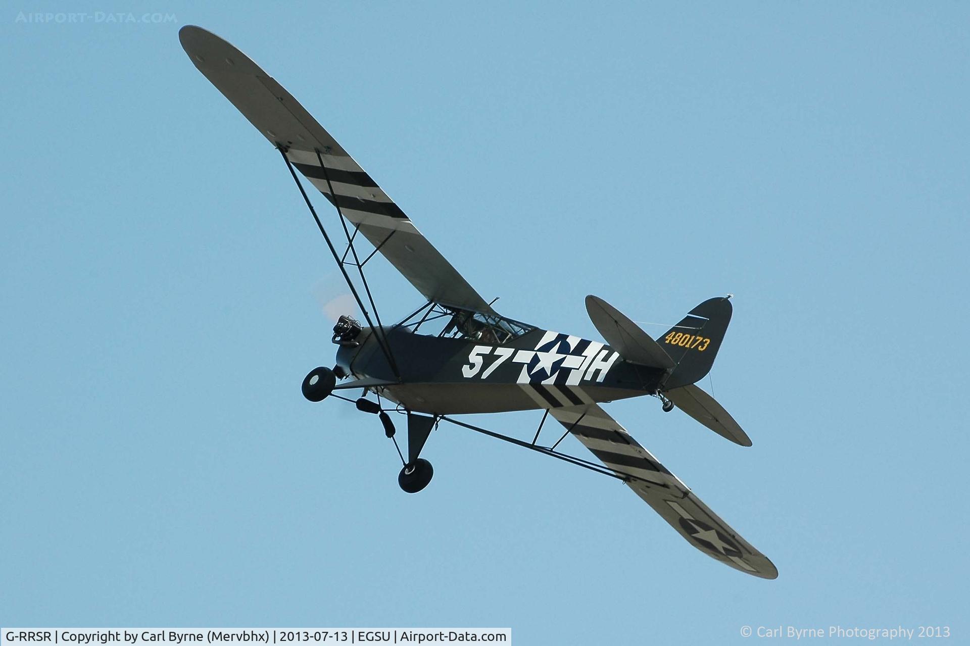 G-RRSR, 1944 Piper L-4J Grasshopper (J3C-65D) C/N 12905, Flying as part of the 