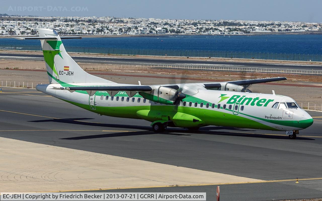 EC-JEH, 2005 ATR 72-212 C/N 716, taxying to the active