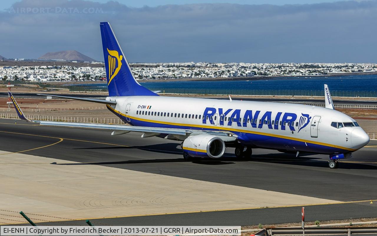 EI-ENH, 2010 Boeing 737-8AS C/N 35033, taxying to the active