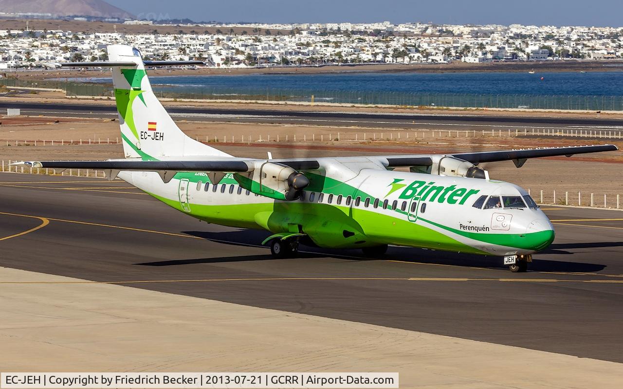 EC-JEH, 2005 ATR 72-212 C/N 716, taxying to the active