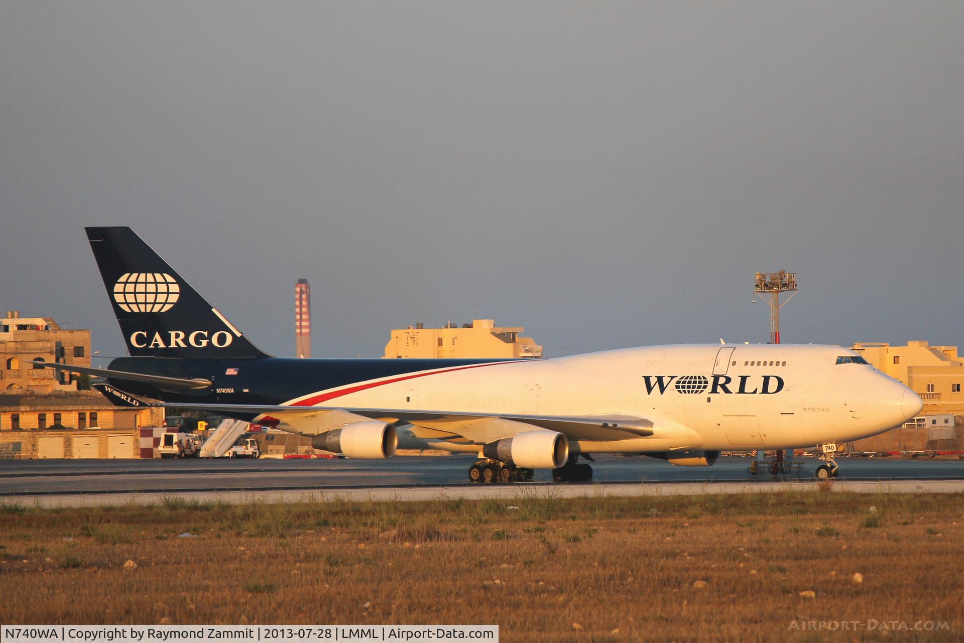 N740WA, 1993 Boeing 747-4H6 C/N 25700, B747 N740WA World Airways