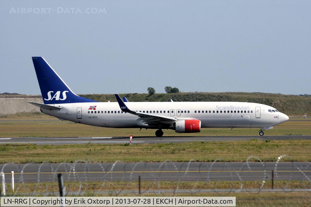 LN-RRG, 2008 Boeing 737-85P C/N 35708, LN-RRG taking off on rw 22R