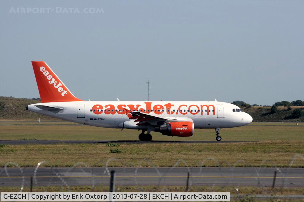 G-EZGH, 2011 Airbus A319-111 C/N 4667, G-EZGH taking off on rw 22R