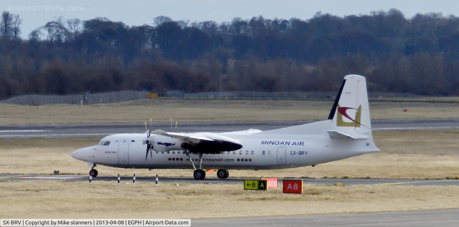 SX-BRV, 1990 Fokker 50 C/N 20199, 