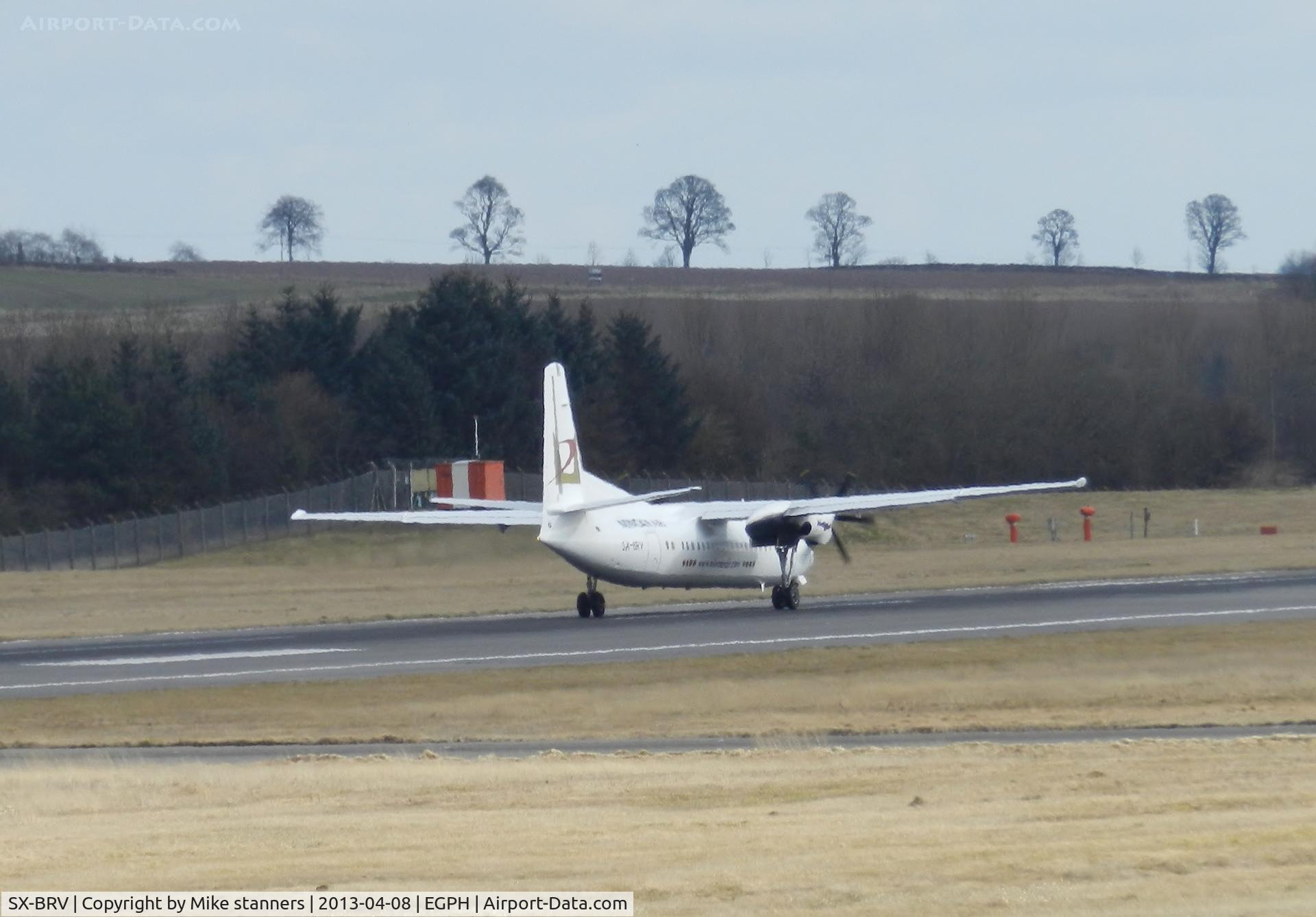SX-BRV, 1990 Fokker 50 C/N 20199, 