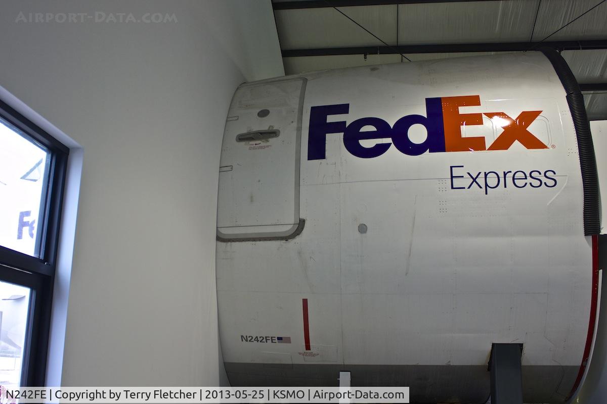 N242FE, 1976 Boeing 727-277F C/N 21178, Exhibited in the Museum of Flying in Santa Monica Airport