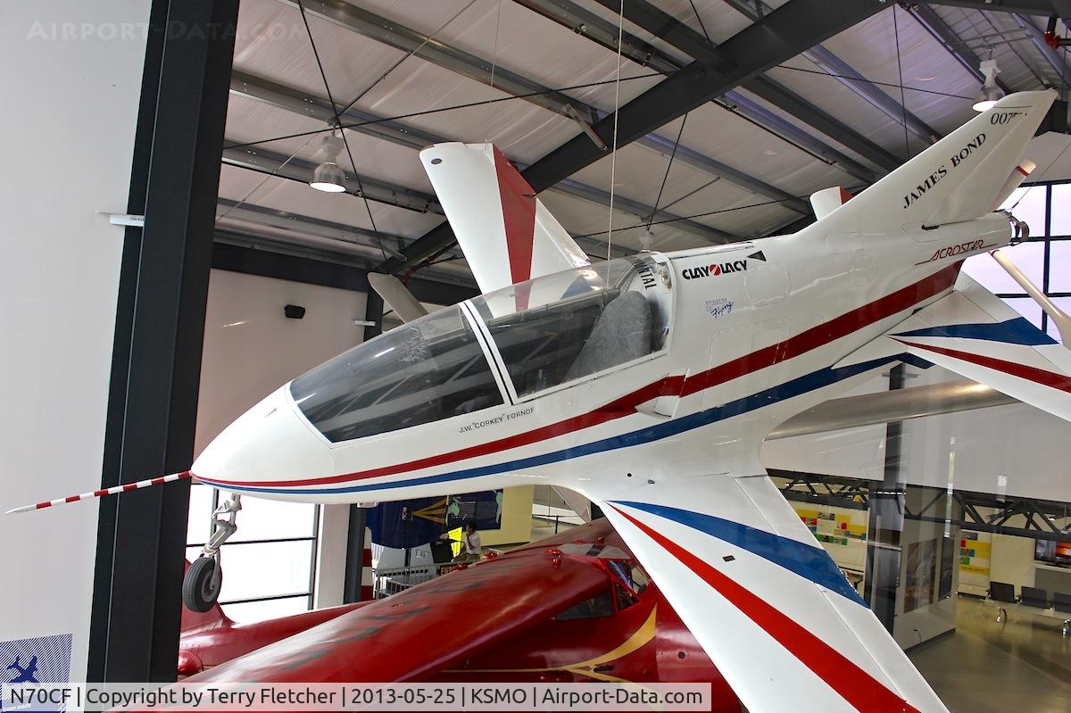 N70CF, 1976 Fornof AEROJET SPECIAL C/N 001, Exhibited in the Museum of Flying in Santa Monica Airport