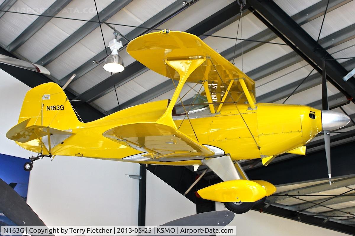 N163G, 1966 Stolp SA-100 Starduster C/N GR-1, Exhibited in the Museum of Flying in Santa Monica Airport