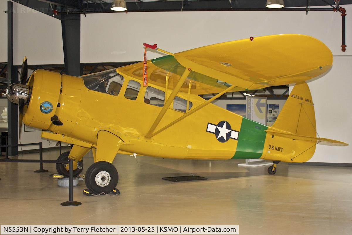 N5553N, 1944 Howard Aircraft DGA-15P C/N 978, Exhibited in the Museum of Flying in Santa Monica Airport