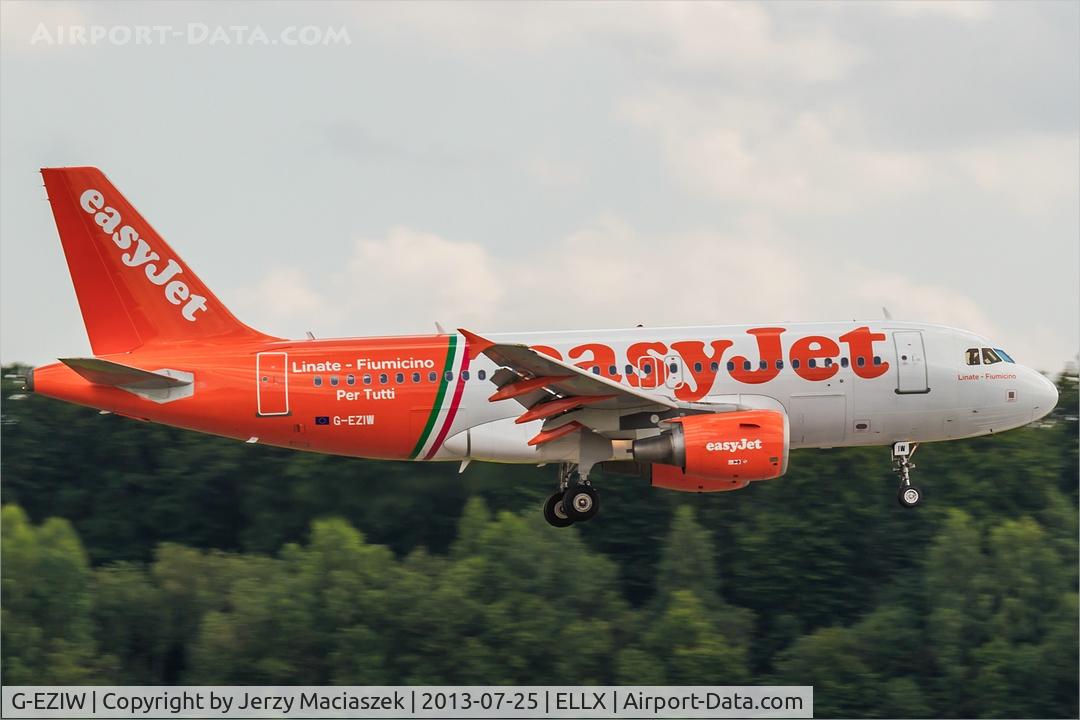 G-EZIW, 2005 Airbus A319-111 C/N 2578, Airbus A319-111