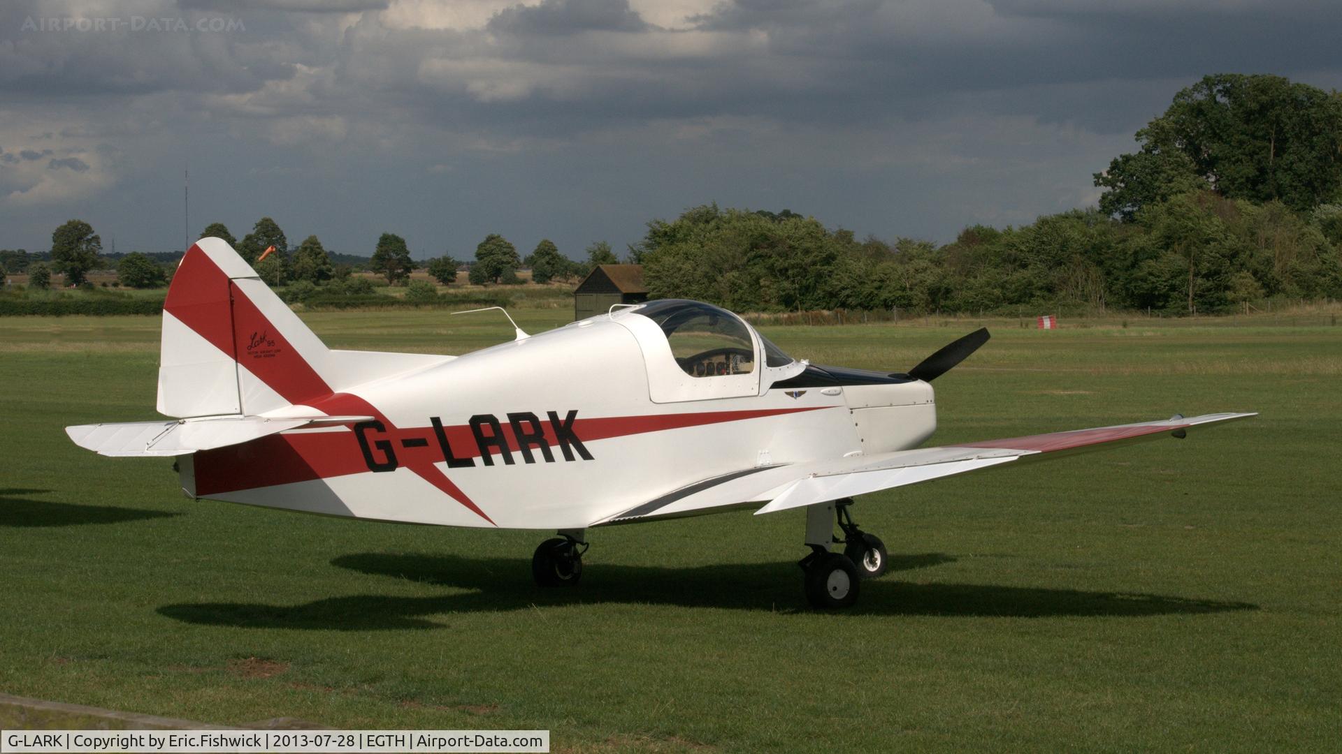 G-LARK, 1970 Helton Lark 95 C/N 9517, 2. G-LARK at The Shuttleworth Collection Wings & Wheels Flying Day, July 2013.