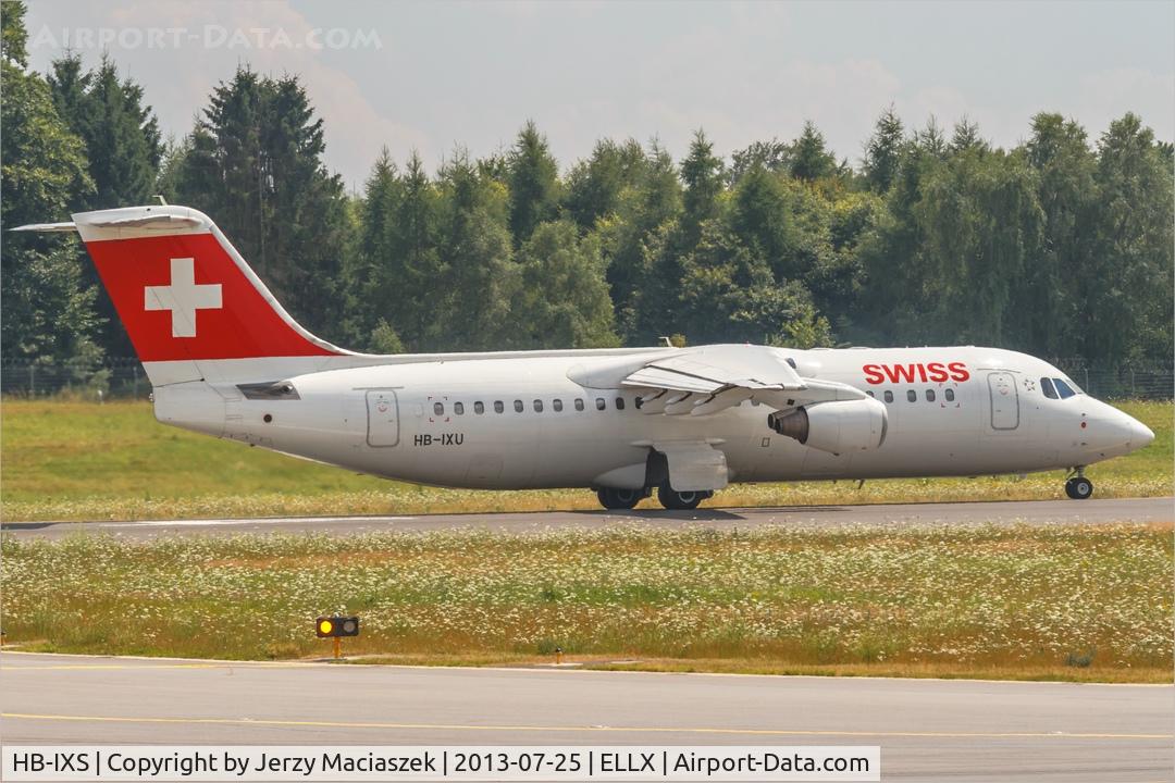 HB-IXS, 1995 British Aerospace Avro 146-RJ100 C/N E3280, British Aerospace Avro 146 RJ-100