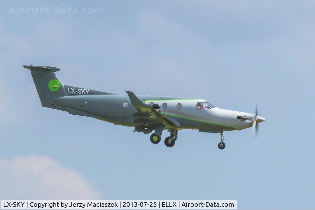 LX-SKY, 1995 Pilatus PC-12/45 C/N 108, Pilatus PC12/45