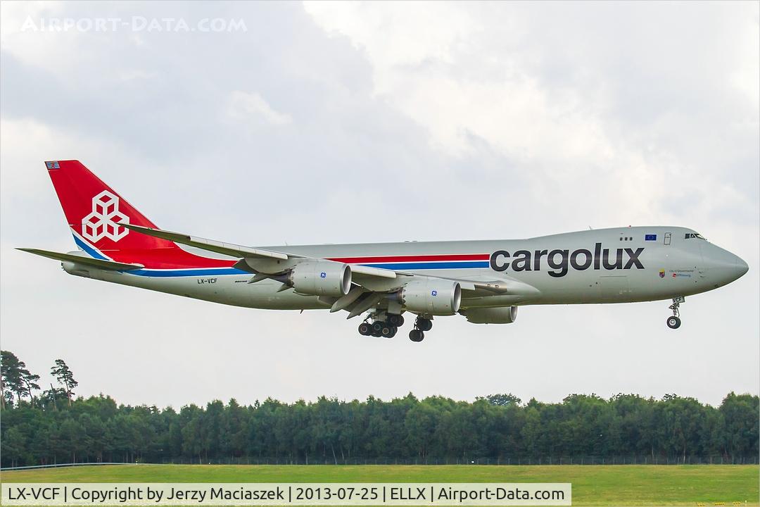 LX-VCF, 2012 Boeing 747-8R7F C/N 35811, Boeing 747-8R7F