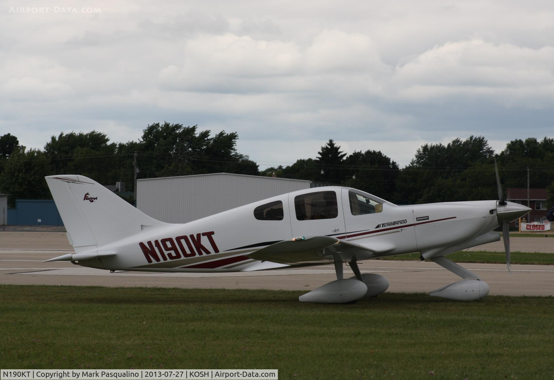N190KT, 2003 Team Tango Foxtrot C/N F003, Foxtrot