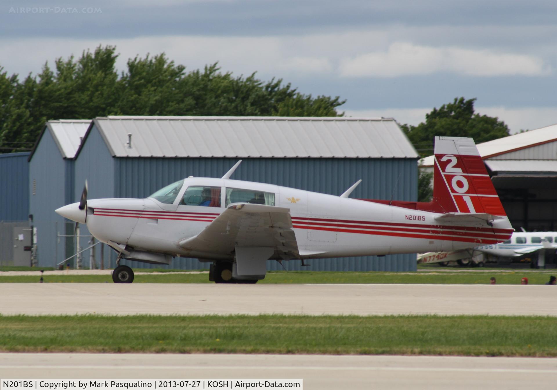N201BS, 1982 Mooney M20J 201 C/N 24-1306, Mooney M20J