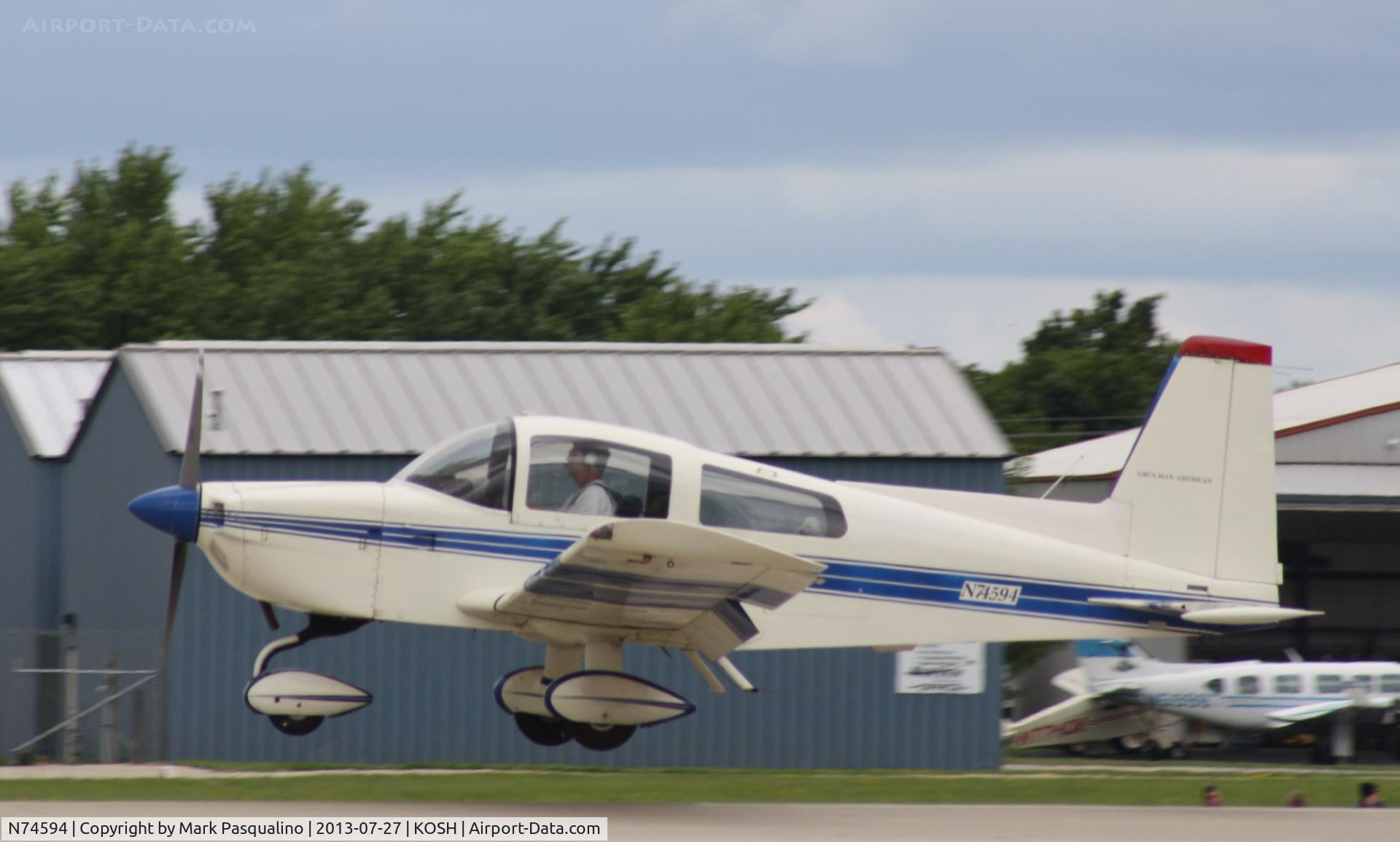 N74594, 1976 Grumman American AA-5B Tiger C/N AA5B-0260, AA-5B