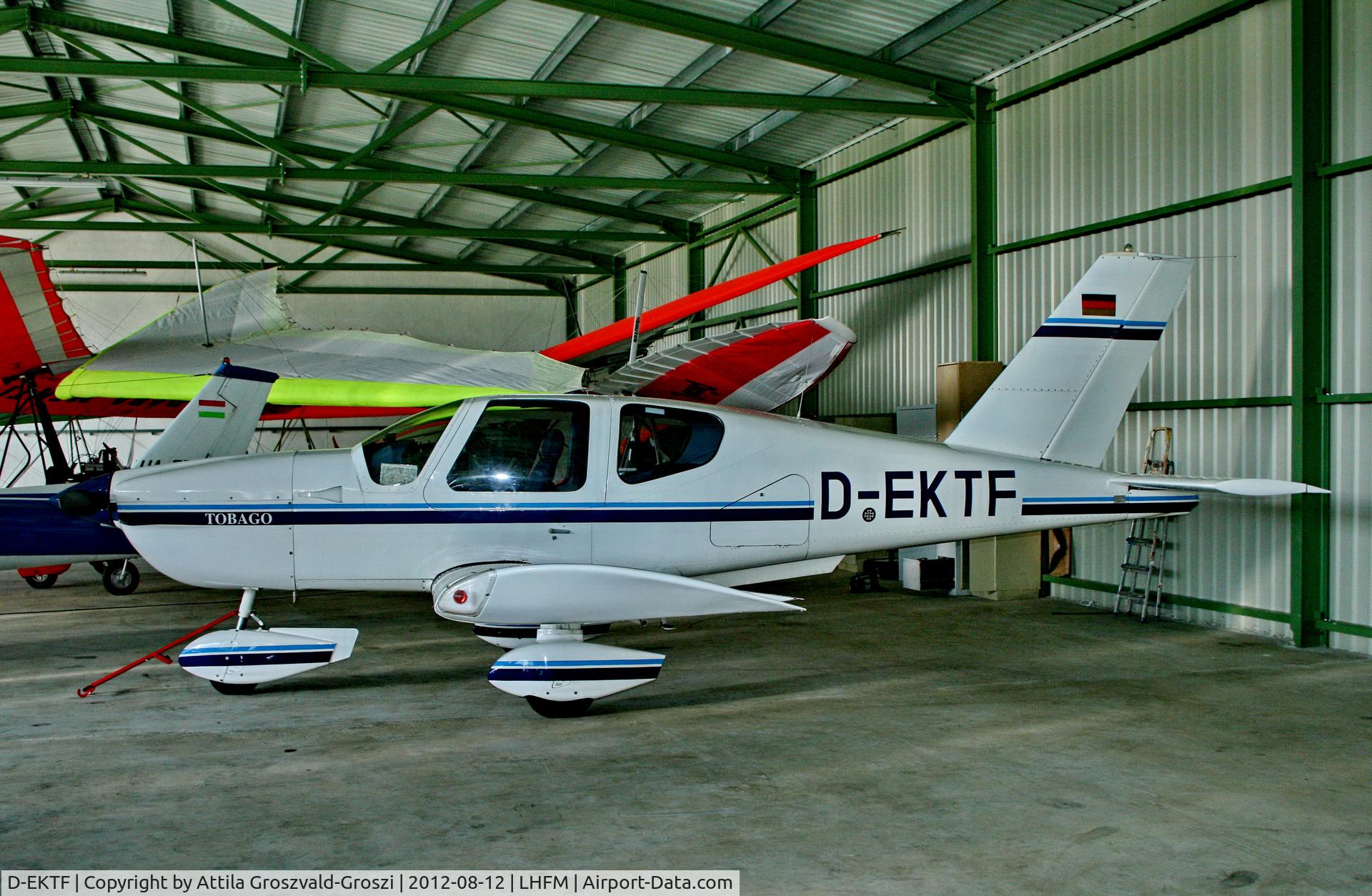 D-EKTF, 1983 Socata TB-10 Tobago C/N 375, Meidl Airport Fertöszentmiklos - Hungary